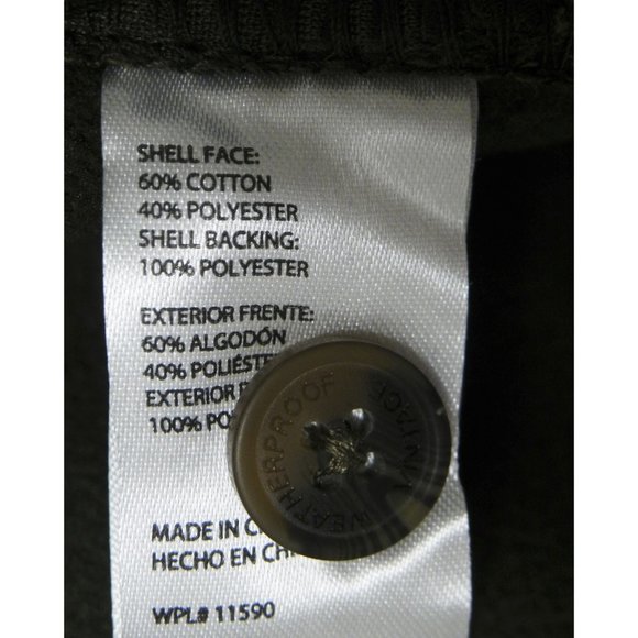 Weatherproof Vintage Mens Fleece Lined Shirt Jacket • Green • Sz M • NWT - Picture 11 of 12